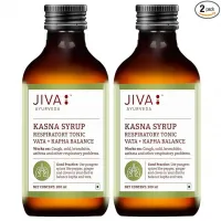 Касна сироп, от кашля,  200 мл - 2 упаковки, Джива Аюрведа; Kasna syrup, 200 ml - 2 packs, Jiva Ayurveda